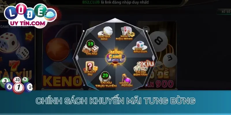 Chính sách khuyến mãi tưng bừng