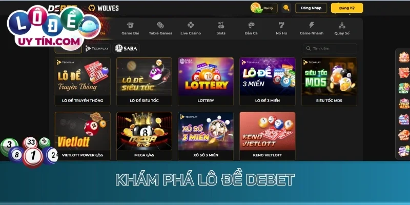 Khám phá lô đề Debet