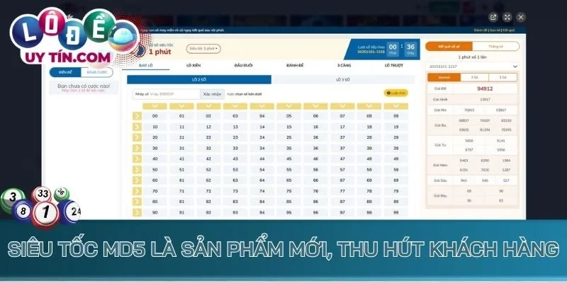 Siêu tốc MD5 là sản phẩm mới, thu hút khách hàng